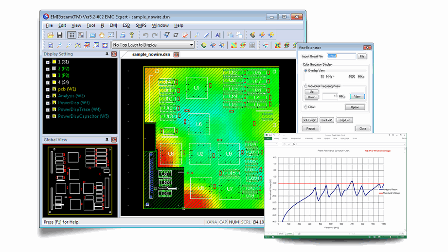 Plane Resonance Analyzer