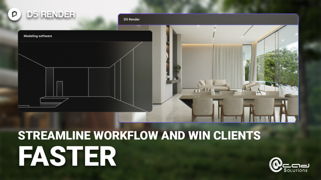 D5 Render Review - streamline workflow and clients faster, by ACAD Solutions Malaysia.