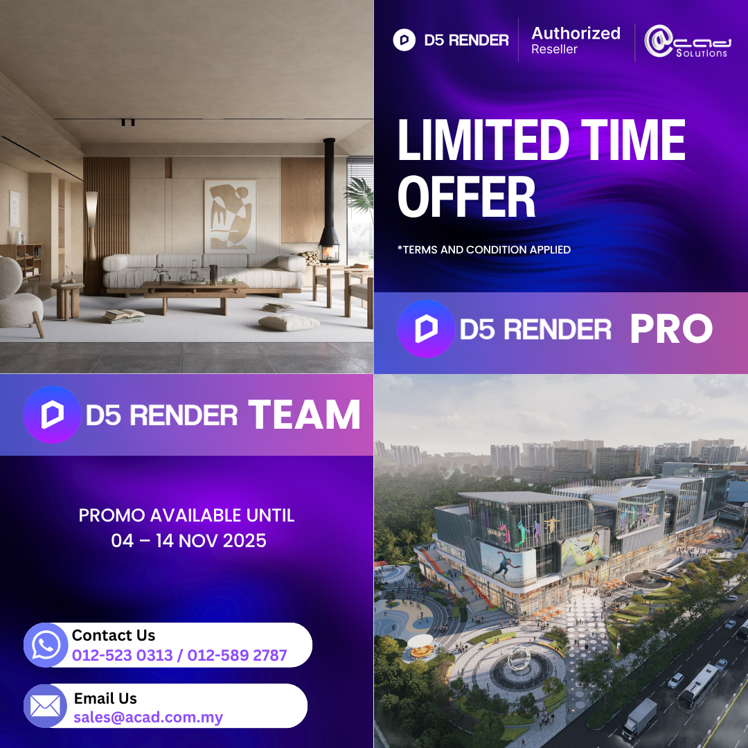 D5 Render Year-End Sales 2025 promotional poster